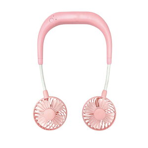 扇風機 首掛け ポータブルネックファン お色お任せ/0028x1台