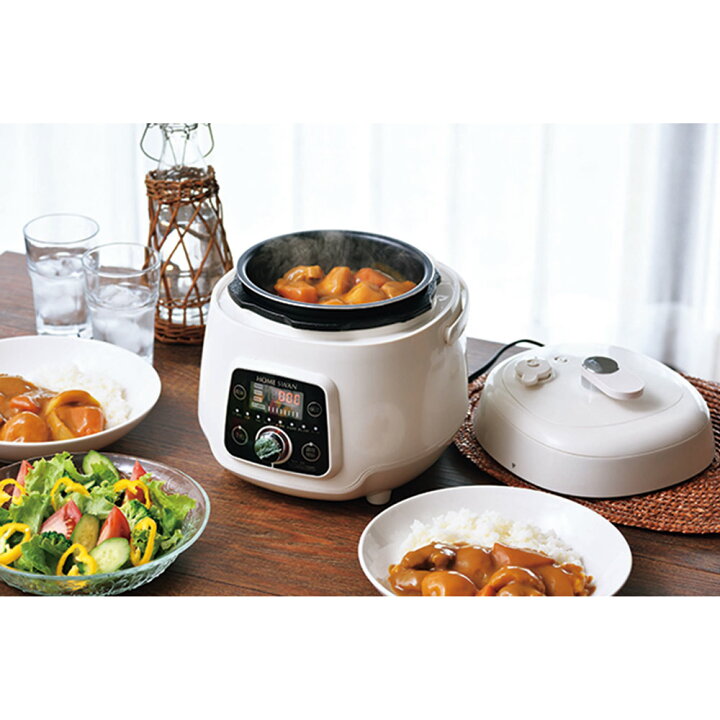 楽天市場】送料無料 電気圧力鍋 2.5L 新津興器 HOME SWAN SDA-60 
