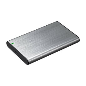 送料無料メール便 外付けドライブケース 2.5インチ USB3.1 Gen.2対応 HDD/SSD外付ケース グリーンハウス シルバー GH-HDCU325A-SV/1494　箱畳む