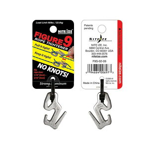 ナイトアイズ 自在金具 ロープ締め具 紐縛り 固定器具 フィギュア9 Sサイズ F9S-02-09