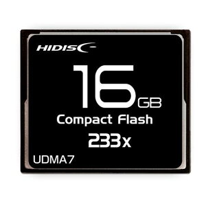 �R���p�N�g�t���b�V�� CF�J�[�h 16GB MLC�`�b�v���� HIDISC/HDCF16G233XJP3/0240