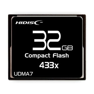 �R���p�N�g�t���b�V�� CF�J�[�h 32GB MLC�`�b�v���� HIDISC/HDCF32G433XJP3/0257