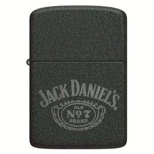 [ Wb|[ ICC^[ USA Zippo Jack Daniel's No. 7 Design 1941 Replica Black Crackle 46796 |Cg