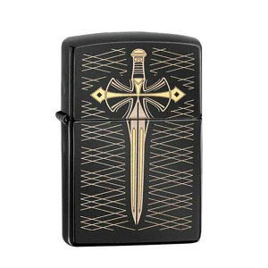 送料無料メール便 ジッポー オイルライター アメリカ加工 sword(大剣)#28799 ポイント消化