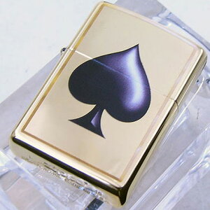 送料無料メール便 ジッポー オイルライター アメリカ加工 Golden_Spade(ゴールデンスペード)#29094 ポイント消化