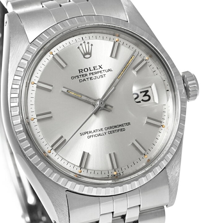 楽天市場】ROLEX デイトジャスト ワイドボーイ Ref.1603 シルバー  