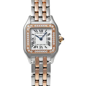 パンテール ドゥ カルティエ SM ダイヤモンド Ref.W3PN0006 中古品 レディース 腕時計