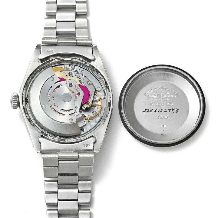 楽天市場】ROLEX オイスターパーペチュアル デイト Ref.1500 ブルー  
