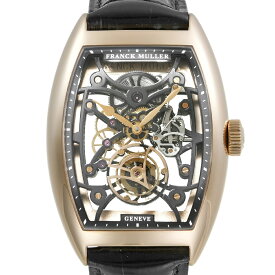 国内正規保証書付き フランクミュラー トノウカーベックス トゥールビヨン Ref.8880TSQT 中古品 メンズ 腕時計