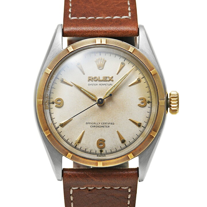 楽天市場】ROLEX セミバブルバック Ref.6085 アイボリー アンティーク 