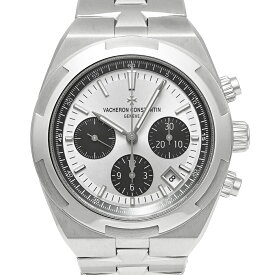 ヴァシュロンコンスタンタン オーヴァーシーズ クロノグラフ パンダ 箱・2024年保証書・替えベルト付き Ref.5520V/210A-B686 中古品 メンズ 腕時計