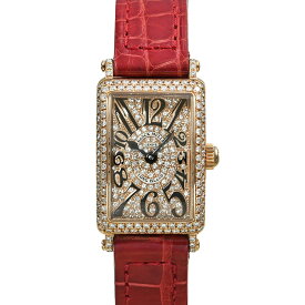 ロングアイランド ダイヤモンド Ref.802 QZ D CD 中古品 レディース 腕時計