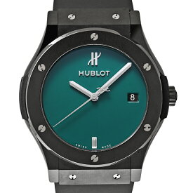 HUBLOT クラシックフュージョン ブラックセラミック ブリティッシュグリーン YOSHIDAスペシャルモデル 限定88本 Ref.511.CM.5270.RX.MYOS メンズ 腕時計