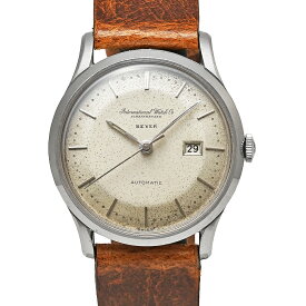 IWC オールドインター BEYERダブルネーム Ref.**** アンティーク品 シルバー メンズ 腕時計