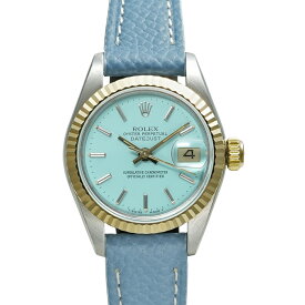 ROLEX デイトジャスト カスタムダイヤル 1986年頃 Ref.69173 アンティーク品 レディース 腕時計