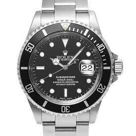 A番 箱・保証書付き ROLEX サブマリーナー デイト Ref.16610 ブラック 中古品 メンズ 腕時計