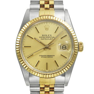 ROLEX �f�C�g�W���X�g 1986�N�O�㐻�� ���E�ۏ؏��t�� Ref.16013 �A���e�B�[�N�i �����Y �r���v