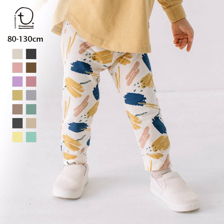 楽天市場】[t.] 総柄 薄手 レギンス パンツ ベビー キッズ 子供服 