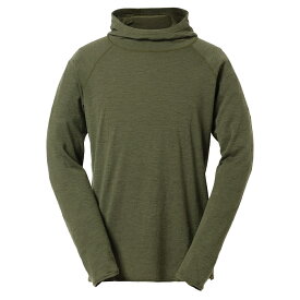 アクシーズクイン（AXESQUIN）メリノウール LSフーディー（Merino Wool LS Hoodie）011046カラー：R68 Rifle Green