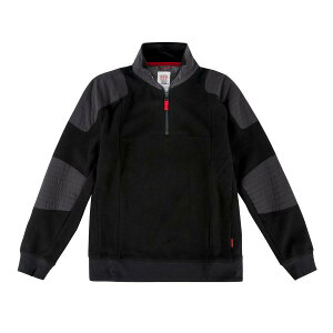 g|fUCiTopo DesignsjO[o1/4WbvZ[^[iGLOBAL 1/4 ZIP SWEATERjJ[FBLACK