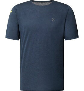 �ySALE�z�z�O���t�X�iHAGLOFS�j���� ���b�W �e�B�[�iL.I.M Ridge Tee�j�@607685�@�J���[�FTarn Blue