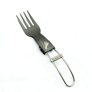 �g�[�N�X�iTOAKS�j�`�^�j�E���t�H�[���f�B���O�t�H�[�N�iTitanium Folding Fork�j