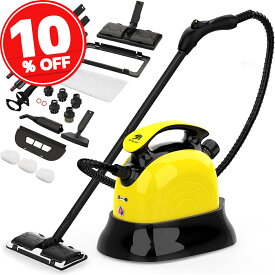 【夏対策SALE★11,600円→10,600円】スチームクリーナー スチームモップ 120℃高温洗浄 除菌 床 掃除 浴室 お風呂掃除 キッチン清掃 ガスコンロ 換気扇 大容量水タンク スチーム洗浄機 除菌 掃除 年末清掃