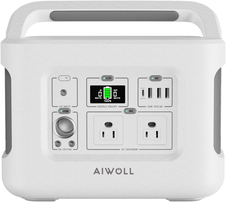 楽天市場】ポータブル電源 ポータブルバッテリー 大容量 600W リン酸鉄 