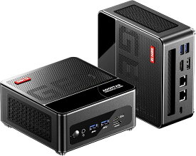ミニPC Mini pc 小型pc AMD Ryzen 9 6900hx搭載 16g 500g PCle4.0 4K映像 4画面出力 8C/16T 最大4.9GHz SSD 2.5GLAN高速 2xPCIE3.0 USB3.2*6 2xDDR4 Win11 pro Type-C WiFi6 BT5.2 ゲーミング オフィス用 AOOSTAR GEM12