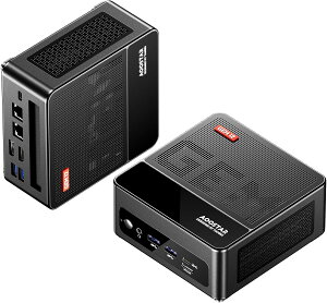 ~jPC Mini pc ^pc AMD Ryzen 7 8845HS 16g 500g PCle4.0 4Kf 4ʏo 8C/16T ő5.1GHz SSD 2.5GLAN 2xPCIE3.0 USB3.2*6 2xDDR4 Win11 pro Type-C WiFi6 BT5.2 Q[~O ItBXp AOOSTAR GEM12