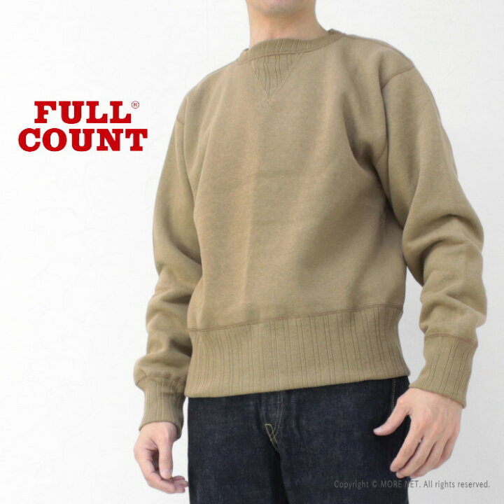 楽天市場】フルカウント FULLCOUNT 両Vガゼット セットインスウェット 
