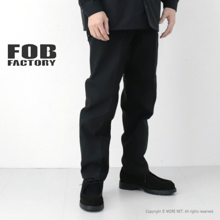楽天市場】FOBファクトリー FOB FACTORY スタプレワイドトラウザーズ 