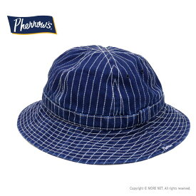 フェローズ PHERROW'S ジャングルハット ウォバッシュストライプ PJH1-W メンズ レディース 帽子