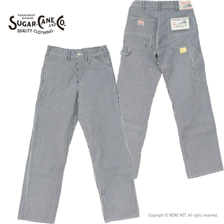楽天市場】シュガーケーン SUGAR CANE ヒッコリーストライプ ワーク 