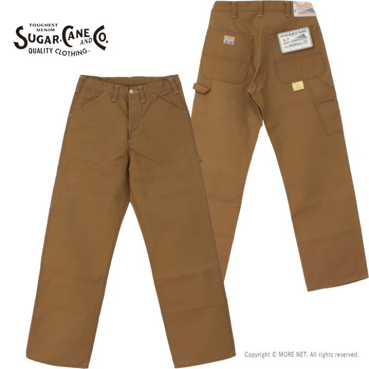 楽天市場】シュガーケーン SUGAR CANE ブラウンダック ワークパンツ 