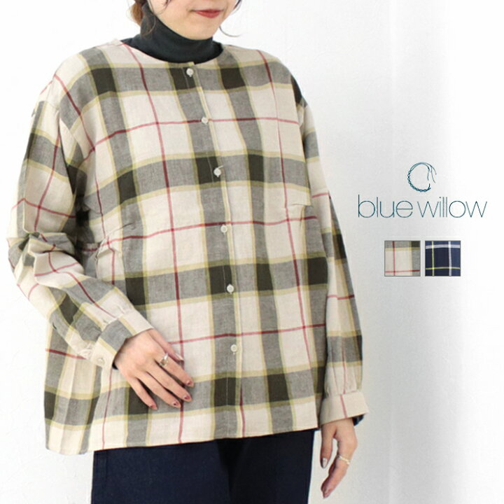 楽天市場】[40%OFF] ブルーウィロー blue willow コットンリネンツイル 