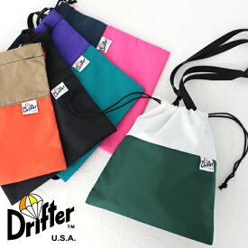 ドリフター Drifter ピーリーポーチ/PELEE POUCH DFV1245 2024春夏 2WAY 巾着 ショルダー バッグ レディース メール便可