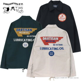 ステュディオ・ダルチザン STUDIO D'ARTISAN コーチジャケット 4611 メンズ カスタム 刺繍 2025春夏
