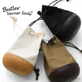 バトラーバーナーセイルズ Butler Verner Sails モールドレザー 巾着バッグ JA-2141 メンズ レディース カバン 日本製