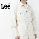 □リー Lee ロコジャケット カバーオール LT0659-324 メンズ アイボリー DUNGAREES 2025春夏