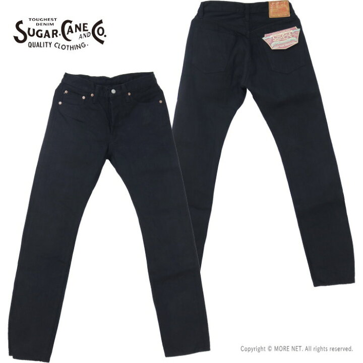 楽天市場】シュガーケーン SUGAR CANE 13ozブラックデニム スリム 