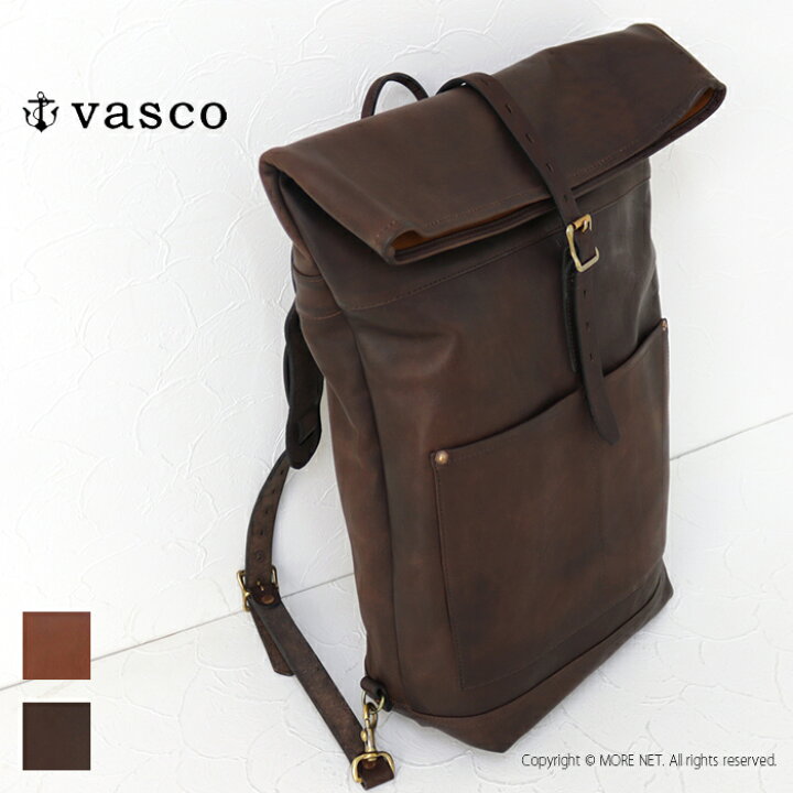 楽天市場】☆ヴァスコ vasco レザーロールトップリュックサック VS 