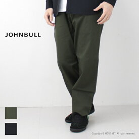 ジョンブル JOHNBULL コットンリネンイージーパンツ JM241P10 メンズ ストレッチ 綿麻 2024春夏