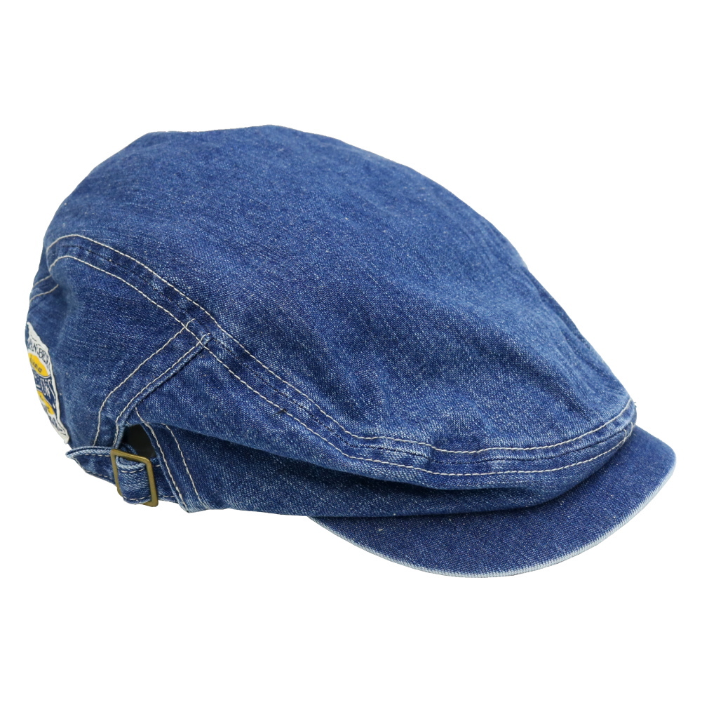 【フェローズ PHERROW'S デニムハンチングキャップ SHC1 メンズ レディース 日本製 帽子 モアネット casual  select