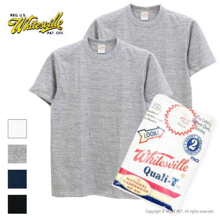 楽天市場】☆ホワイツビル WHITES VILLE 2パック半袖Tシャツ WV73544 