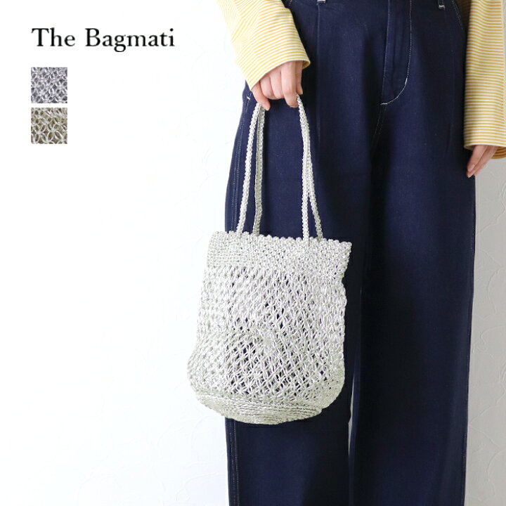 楽天市場】バグマティ The Bagmati メタリックメッシュトートバッグ 