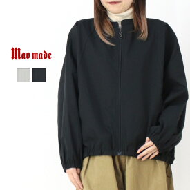 [SALE セール] マオメイド mao made ヴィンテージツイルBACK TACKドルマンスリーブブルゾン 511305 アウター 羽織 無地 ワイド レディース 2025春夏 [返品・交換不可]