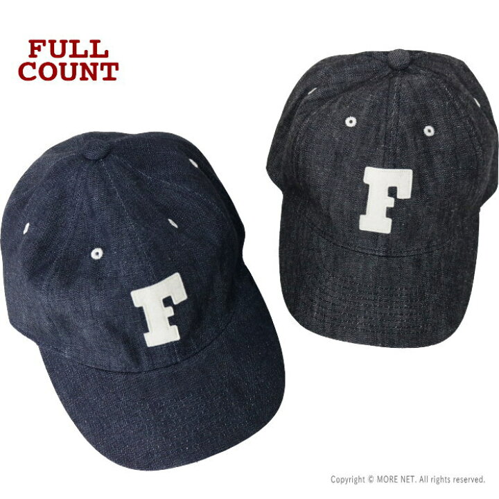 楽天市場】フルカウント FULLCOUNT デニムベースボールキャップ F 
