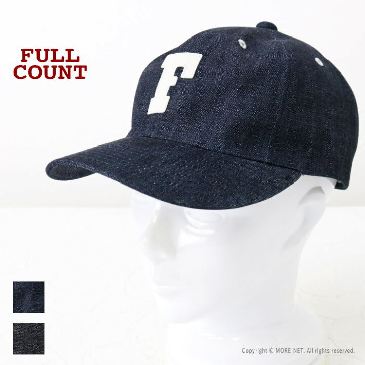 楽天市場】フルカウント FULLCOUNT デニムベースボールキャップ F 