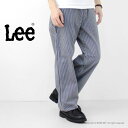 リー Lee DUNGAREES ヒッコリーペインターパンツ LM7288-304 メンズ ストライプ ワーク 2026春夏